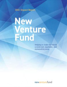 New Venture Fund 2021 Impact Report